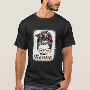 Camiseta Abençoada Felz pascoa de Mulheres Não Mensageiras,