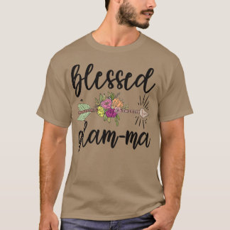 Camiseta Abençoada GlamMa Avó Apreciação GlamMa Gra