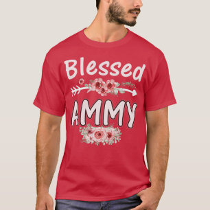 Camiseta Abençoada Mãe A Vida Bela Flor Floral Mães D