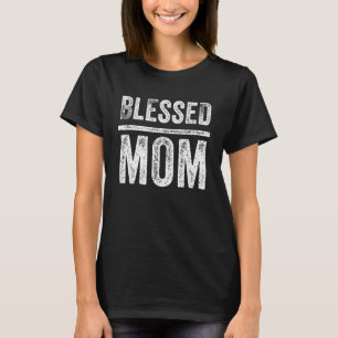 Camiseta Abençoada Mãe Vintage, A Mãe Se Afogou 1
