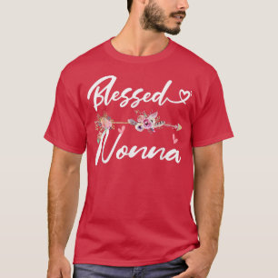 Camiseta Abençoada Não Engraçada Grande Vovô Da Família Flo