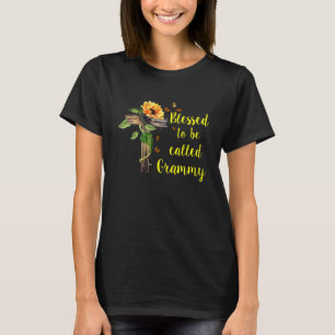 Camiseta Abençoada Por Ser Chamada De Avó Cristã