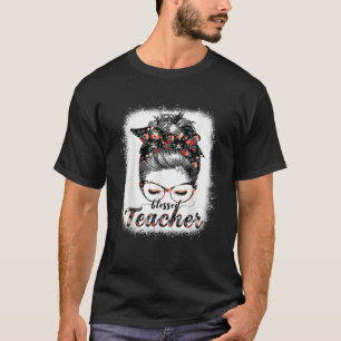 Camiseta Abençoada Professora Mensageira Felz pascoa de Mul