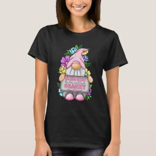 Camiseta Abençoada Seja Chamada Avó Gnomo, Mãe Gnomo