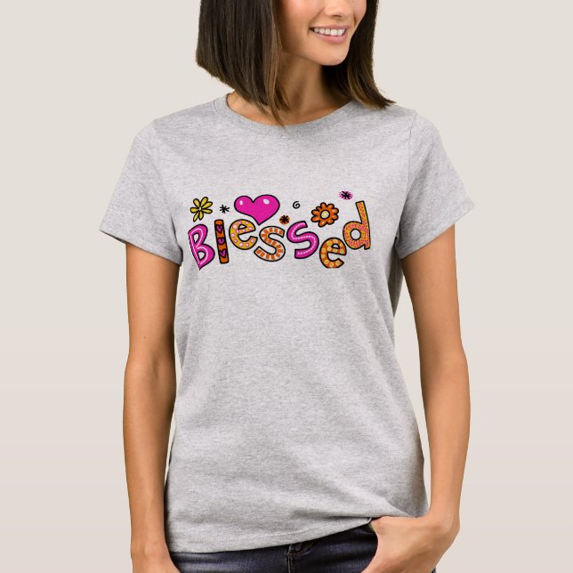 Camiseta Abençoado (Frente)