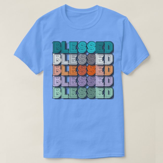 Camiseta Abençoado 1 (Frente do Design)