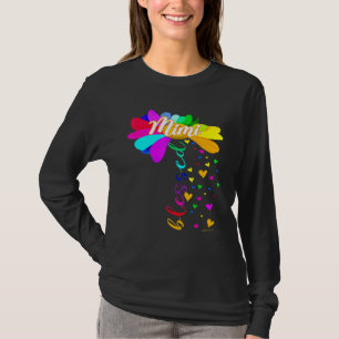 Camiseta Abençoado Aniversário de Natal da Avó Mimi