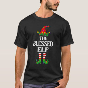 Camiseta Abençoado Elf Mating Family Group Light