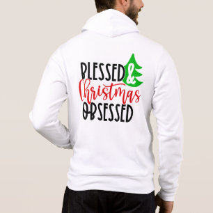 Camiseta Abençoado & Obsessivo pelo Natal-50100