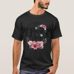 Camiseta Abençoado Omi com a Mãe Floral Dia 2023