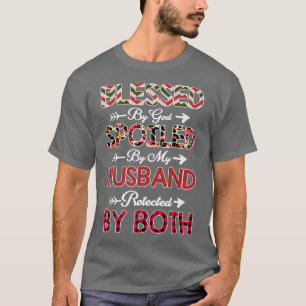 Camiseta Abençoado Por Deus Que Meu Marido Protegeu Por