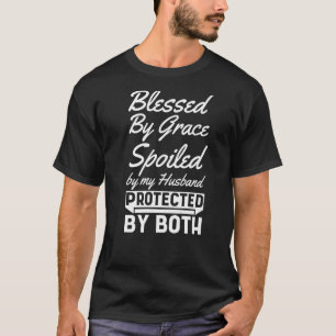Camiseta Abençoado Por Grace Que Foi Mal Da Minha Casal Mar