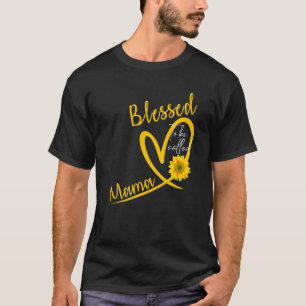 Camiseta Abençoado por ser chamado de Mãe Coração, Mãe de G