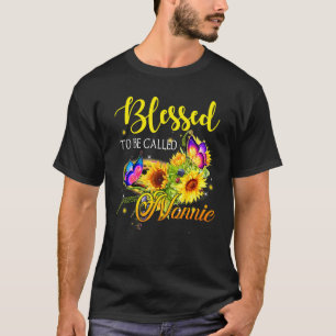 Camiseta Abençoado Seja Chamado De Dia de as mães De Girass
