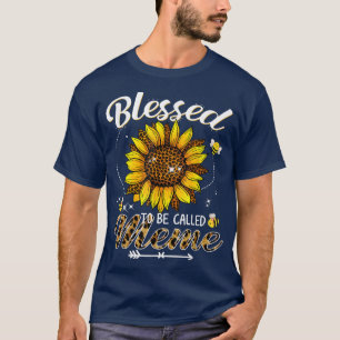 Camiseta Abençoado Seja Chamado De Mim Engraçado Leopardo G
