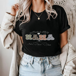 Camiseta Abençoado seja chamado de NANA