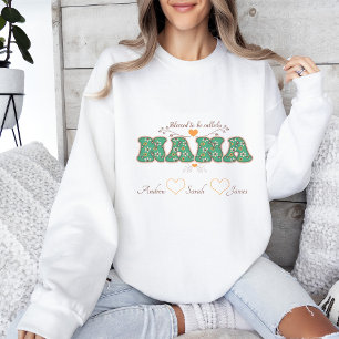 Camiseta Abençoado seja chamado de NANA Sweatshirt