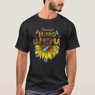 Camiseta Abençoado Seja Chamado Dia de as mães De Mima Sunf