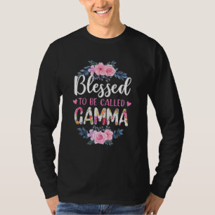 Camiseta Abençoado Seja Chamado Dia de as mães De Vovô Gama