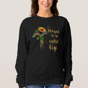 Camiseta Abençoado Seja Chamado Gigi Madre Sunflower Day