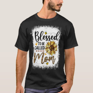 Camiseta Abençoado Seja Chamado Mãe Dia de as mães De Giras