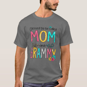 Camiseta Abençoado Seja Chamado Mãe E Dia de as mães 2