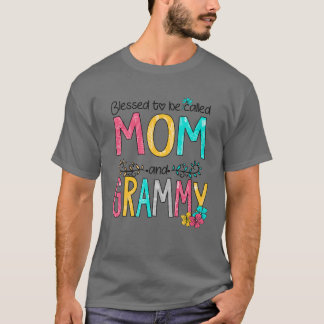 Camiseta Abençoado Seja Chamado Mãe E Dia de as mães 2