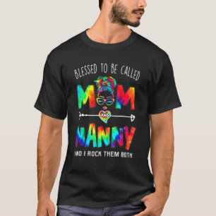 Camiseta Abençoado Seja Chamado Mãe E Dia de as mães Da Ama