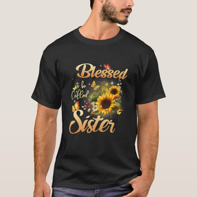 Camiseta Abençoado Seja Chamado Mãe E Irmã St Patricks Da (Frente)