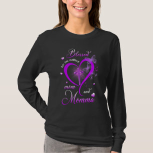 Camiseta Abençoado Seja Chamado Mãe E Mãe Dia de as mães