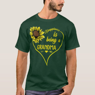 Camiseta Abençoado Seja Chamado Vovó Dia de as mães De Gira