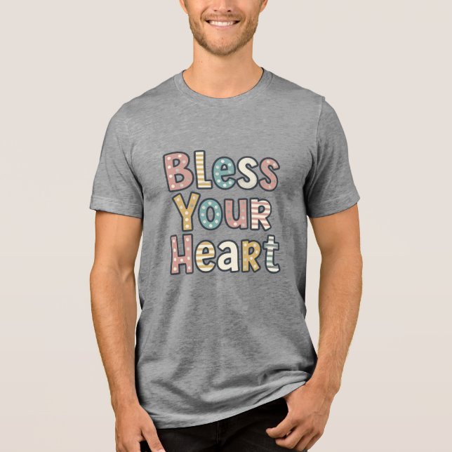 Camiseta Abençoado Seja Seu Coração (Frente)