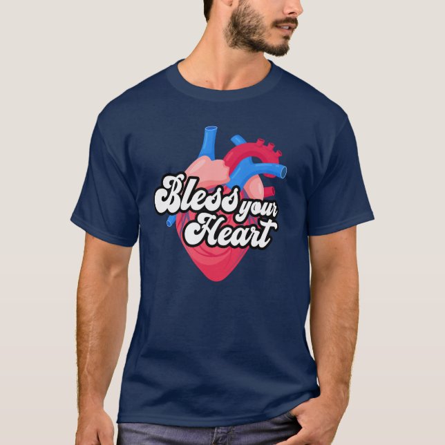 Camiseta Abençoado seja seu coração (Frente)