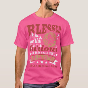 Camiseta Abençoados São Os Curiosos - Parques Nacionais Dos