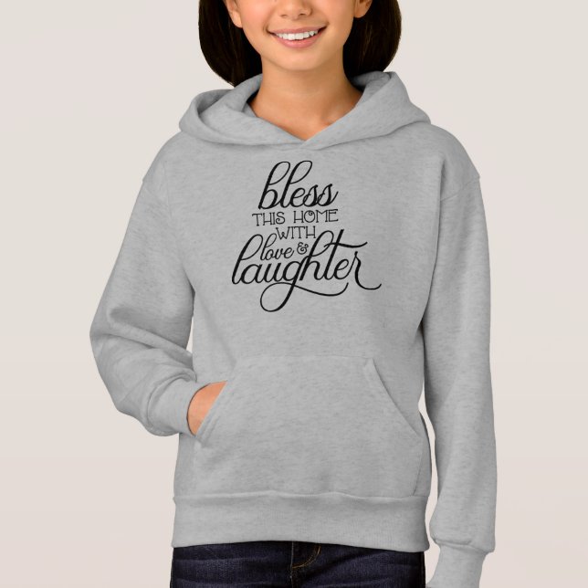 Camiseta Abençoe Esta Casa com Amor E Riso-54097 (Frente)