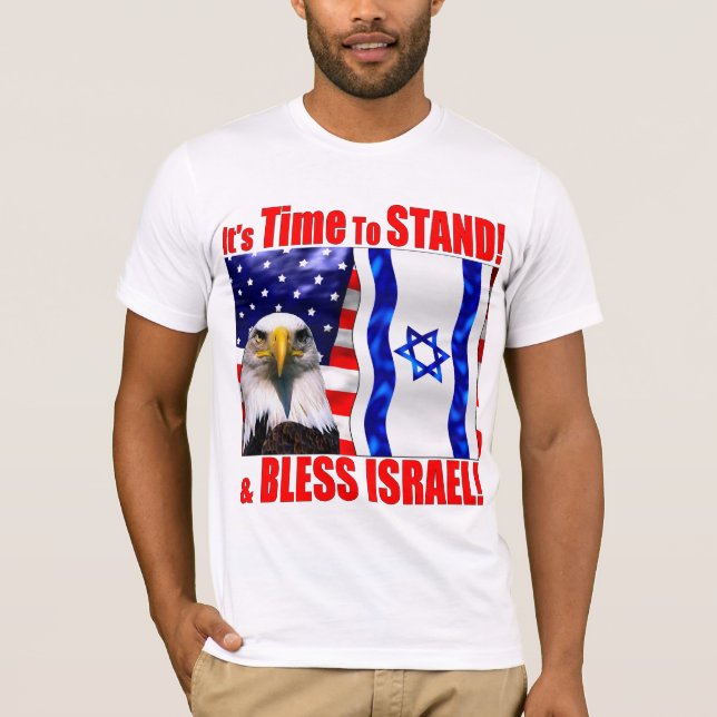 Camiseta Abençoe Israel (Frente)