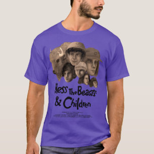 Camiseta Abençoe os animais e as crianças