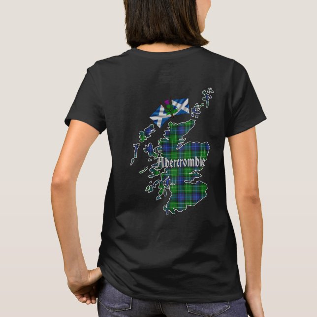 Camiseta Abercrombie Clan Crachá & Tartan (Verso)