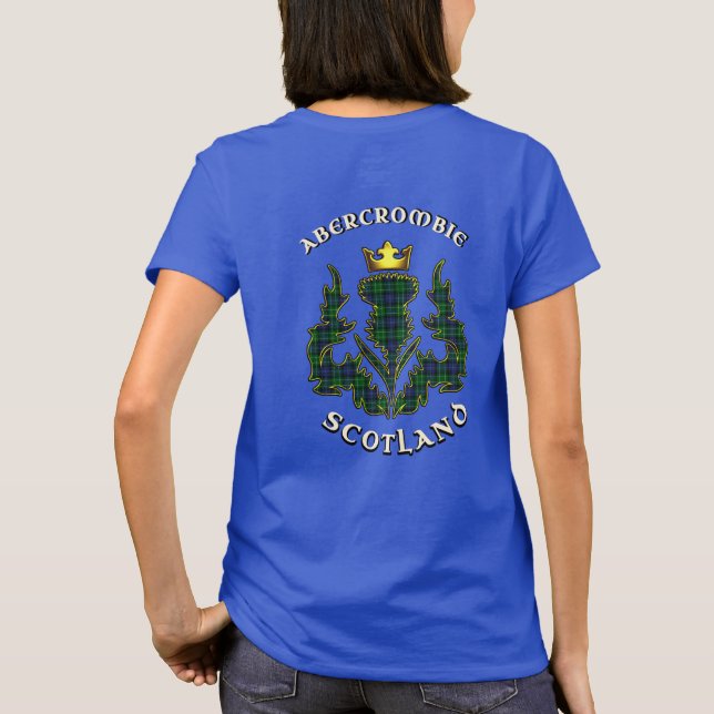 Camiseta Abercrombie Clan Crachá & Tartan w/Motto (Verso)