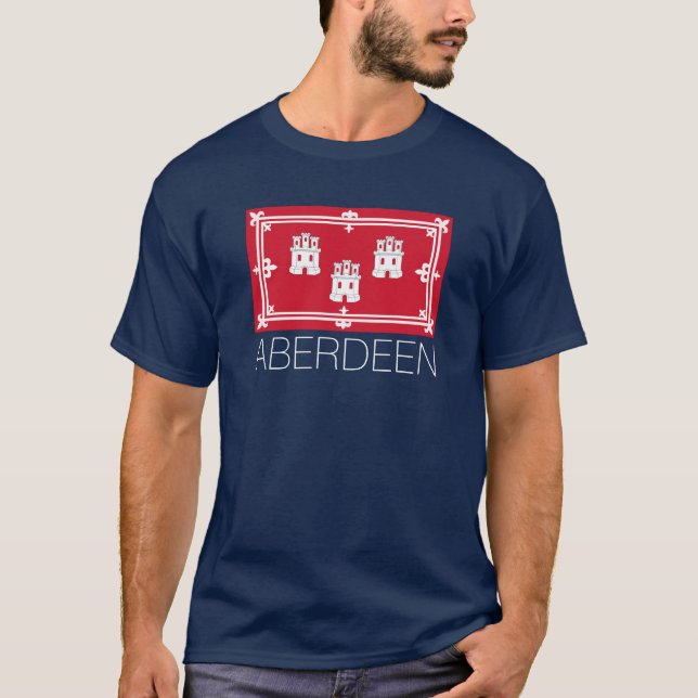 Camiseta Aberdeen, ESCÓCIA (Frente)