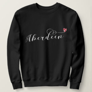 Camiseta Aberdeen Flag Heart, Aberdonian