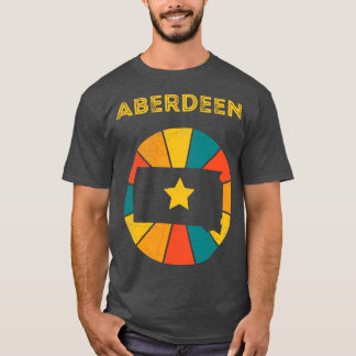 Camiseta Aberdeen South Dakota Vintage angustiou Souvenir