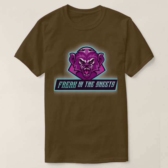 Camiseta aberração nas folhas (Frente do Design)