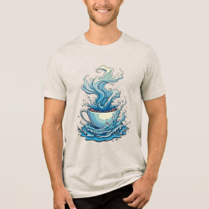 Camiseta Abertura do Café: Arte Dinâmica