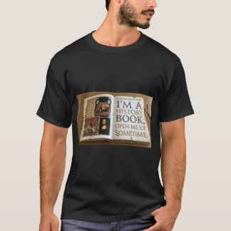 Camiseta Abertura do livro de história 