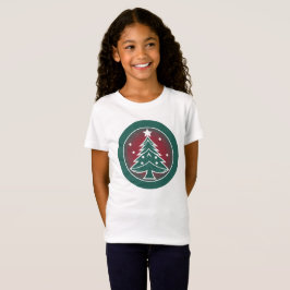 Camiseta Abeto Festivo: Um Delight de Natal