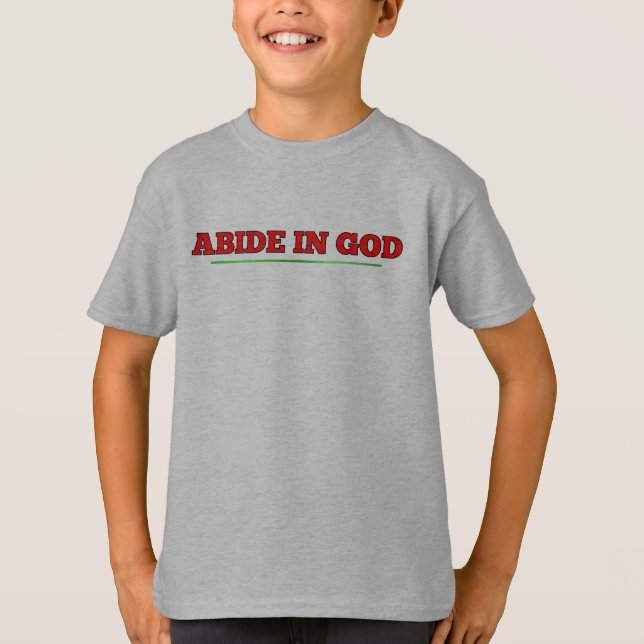 Camiseta Abide em GOD (Frente)