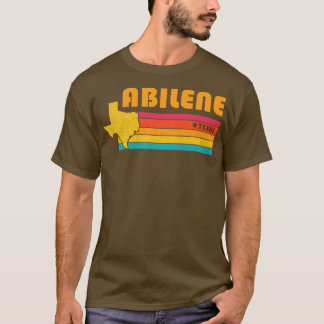 Camiseta Abilene Texas Vintage angustiou Souvenir