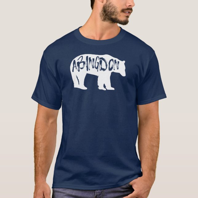 Camiseta Abingdon Virginia Bear (Frente)