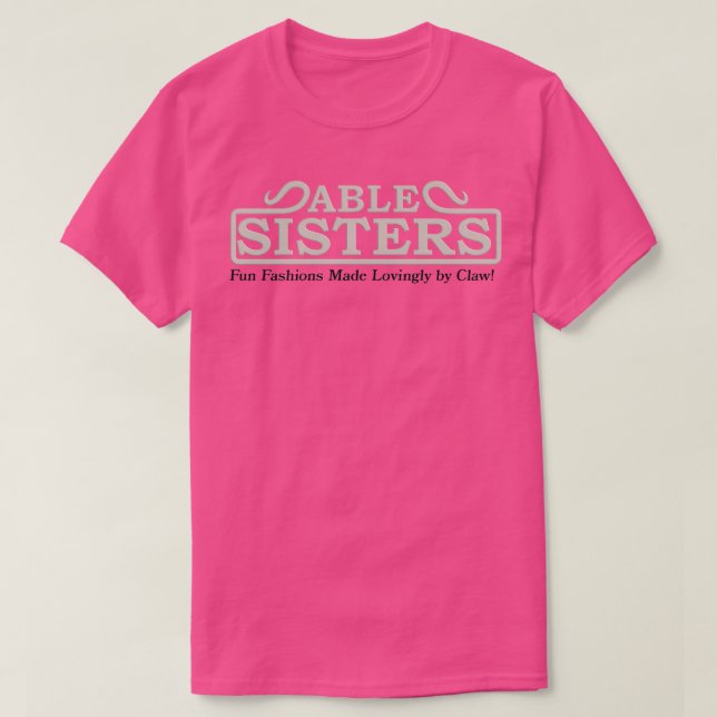Camiseta Able Sisters (Frente do Design)